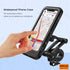 360°Rotation Waterproof Bike Phone Mount Cell Phone Holder for Motorcycle and Bike Handlebars with TPU Touch