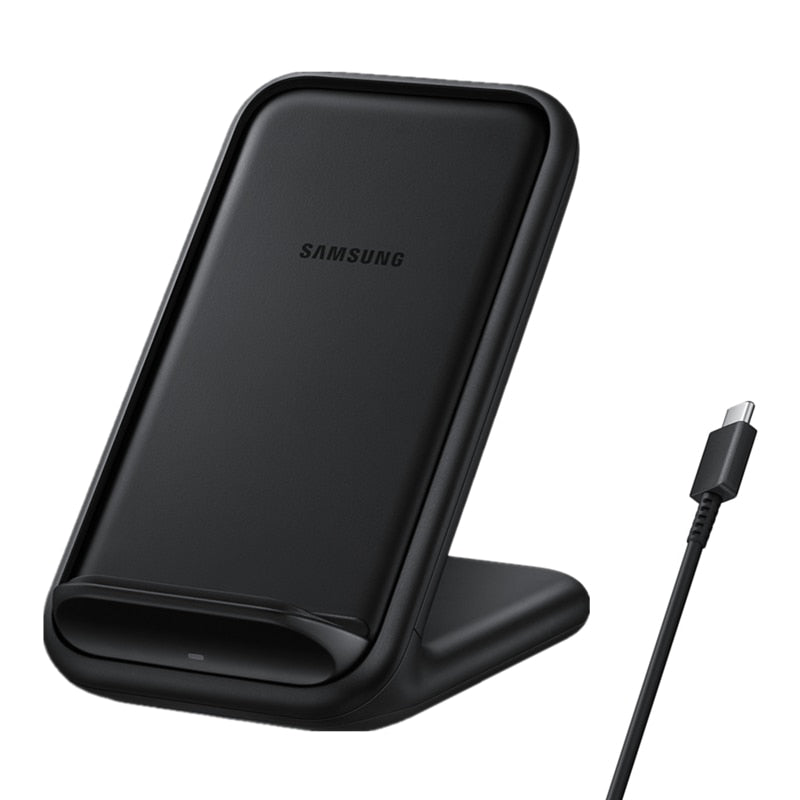Original Samsung Fast Wireless Charger Stand For Samsung Galaxy S22/S21/S20/S10/S9/S8+ Plus /Note 20 Ultra/iPhone 11 Qi,EP-N5200