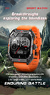 Lenovo 2023 New Sports Outdoor Smartwatch 2.02 inch Waterproof Watches Bluetooth Call Fitness Bracelet Android IOS for Men Women