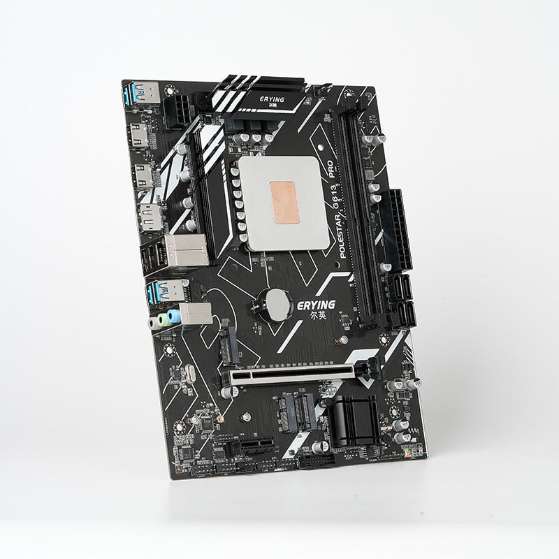 ERYING Gaming PC Motherboard Kit i9 with Onboard 11th Core CPU 0000 ES 2.6GHz 8Cores 16Threads(Refer To i9 11980HK i9 11900H)