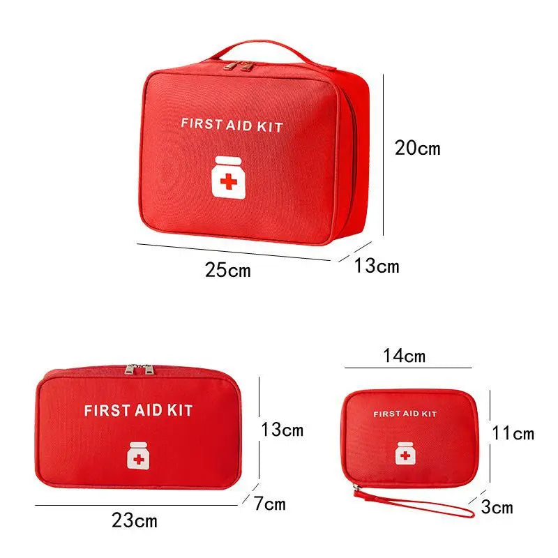 Large-Capacity Thickened Medicine Box Layered Family First Aid Kit Medicine Boxes Medicine Cabinet Portable Fabric Storage Bag