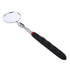 360 Retractable Telescopic Inspection Detection Lens Round Mirror Silver Pocket Clip New Car Tools Detection Tool Equipment