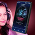 Yophoon 4 Inch HD Mp3 Mp4 Player Full Touchscreen Bluetooth 5.0 Walkman 16GB Built-in Speaker Music Player FM Radio Record Ebook