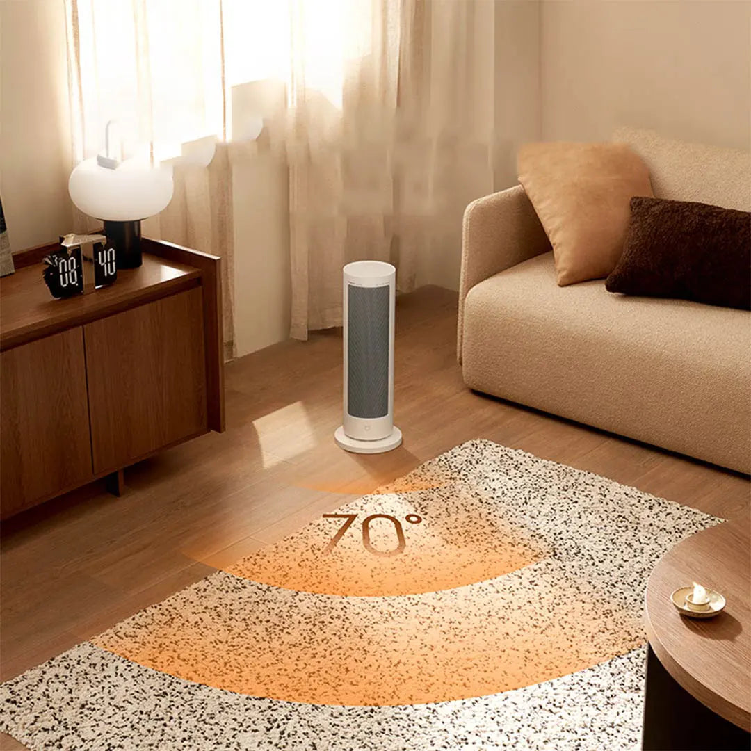 XIAOMI MIJIA Graphene Electric Fan Heater Home Room Heater 2000W PTC Fast Ceramic Heating Smart APP Low Noise 70° Air Supply