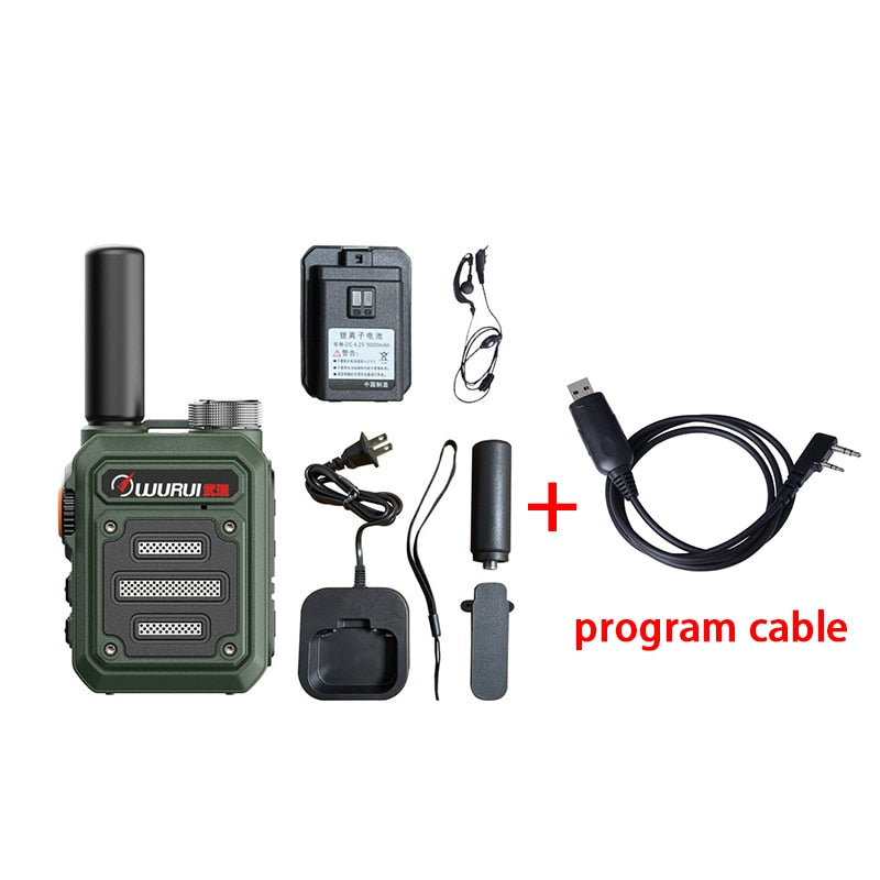 wurui G63 Portable mini Walkie talkie scanner ham radio Walkie-talkies for hunting 50 km profesional communicator handy Amateur