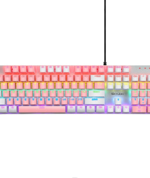 SKYLION G300 Wired Mechanical Keyboard 28 Kinds of Colorful Lighting Gaming and Office For Windows and IOS System
