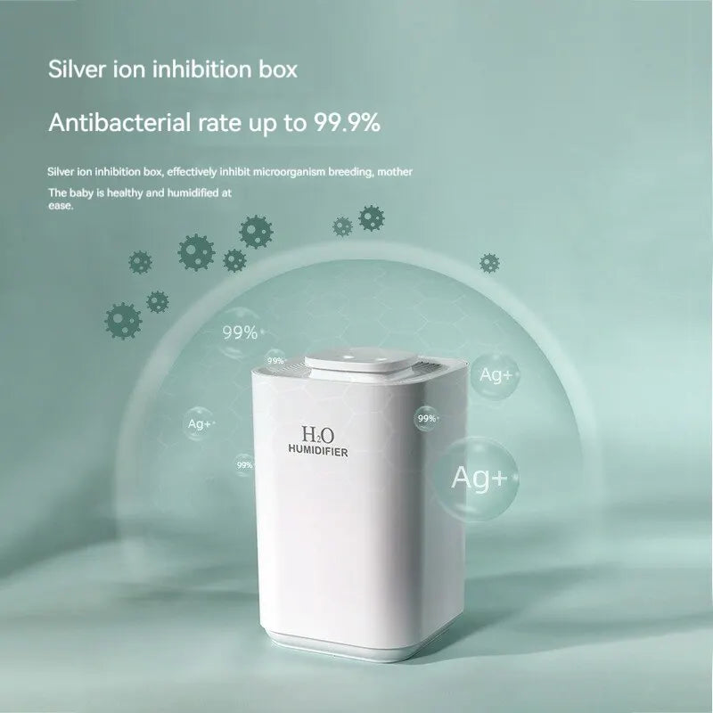 3.3L Large Capacity Humidifier Quiet Humidifier for Home and Bedroom Hydrating Spray