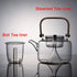 Coffee Mug Cup Warmer 100 Levels Adjustble Electric Heating Pad  1.1/1.2L Heat-Resistant Glass Teapot Water Jug Tea Infuser Gift
