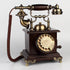 Classical Old Telephone European Vintage Fashion Solid Wood Home Retro Wired Fixed House Phone Nostalgic Landline For Office