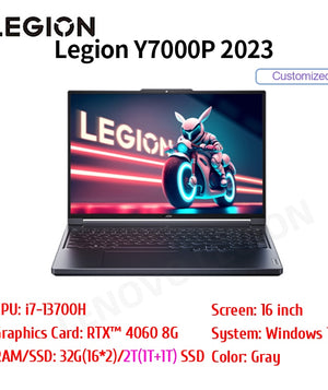 2023 Lenovo LEGION Y7000P Laptop 16-Inch I7-13700H/i5-13500H RTX4060/4050 16G/32GB + 1/2TB SSD 3.2K 165Hz Screen New Notebook PC