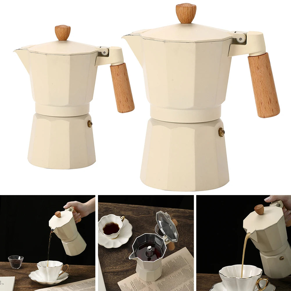 Coffee Accessories Espresso Italian Coffee Machine Kettle Electric Pot Barista Maker Teapot Tea Moka Tableware Coffeeware Bar