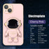 Mobile pro case 3D cartoon mobile  phone case  with bracket plated metal full envelope iphone 14 cases