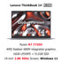 Lenovo Laptop ThinkBook 14+ 2023 AMD Ryzen R7 7735H 16GB/32GB RAM 512GB SSD 14-Inch 2.8K 90Hz IPS Screen Notebook Computer PC