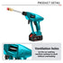 Cordless High Pressure Cleaner Washer Spray Water Gun Car Washer Pressure Water Cleaning Machine 30bar for Makita 18V Battery
