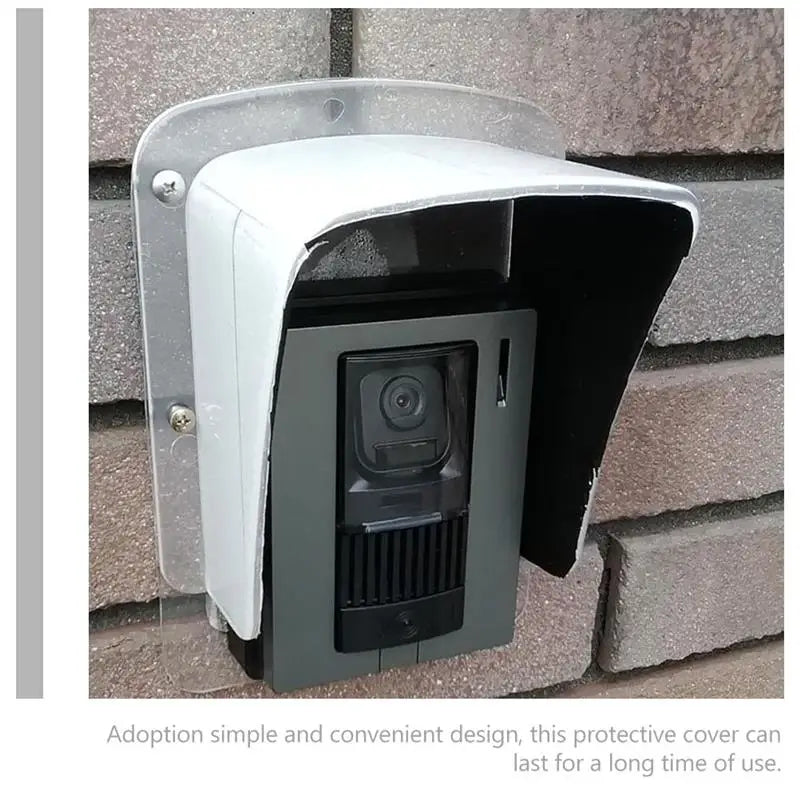 Cover Doorbell Waterproof Protective Outdoor Weatherproof Rainproof Transparent