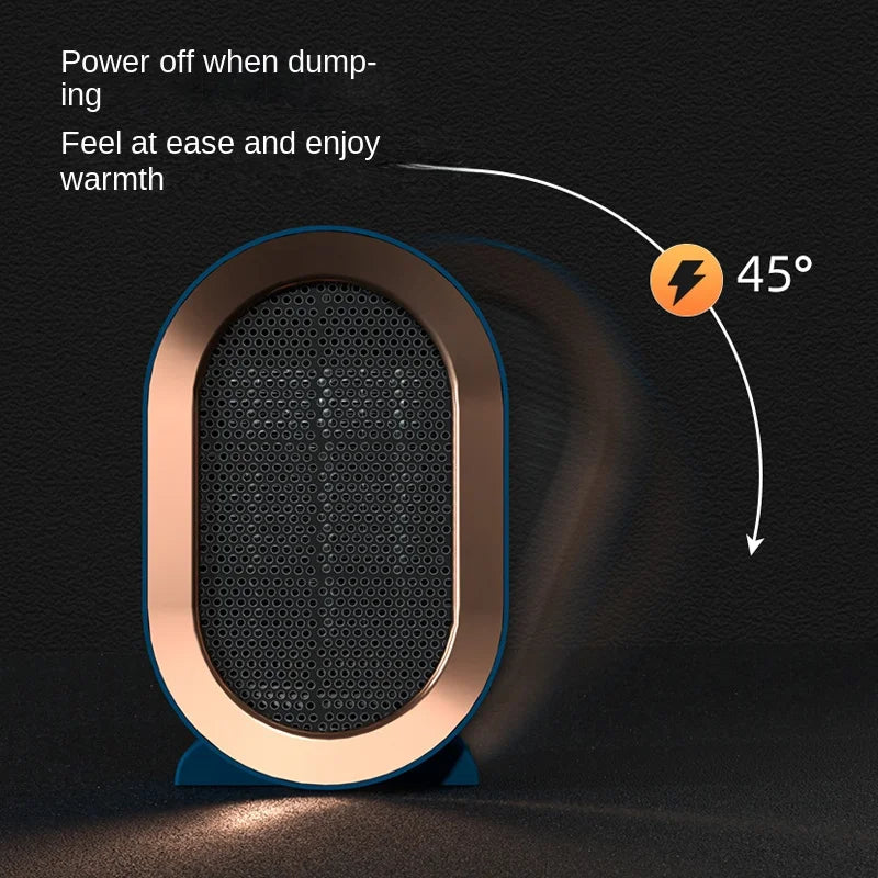 1200W Electric Heater PTC Ceramic Heating Home Smart Electric Heater Portable Desktop Fan Heater Warmer Mini Machine for Winter