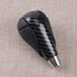 Part Gear Shift Knob 2006 - 2012 Carbon Fiber For Lexus IS250 PU Leather Transmission Accessories Black Durable