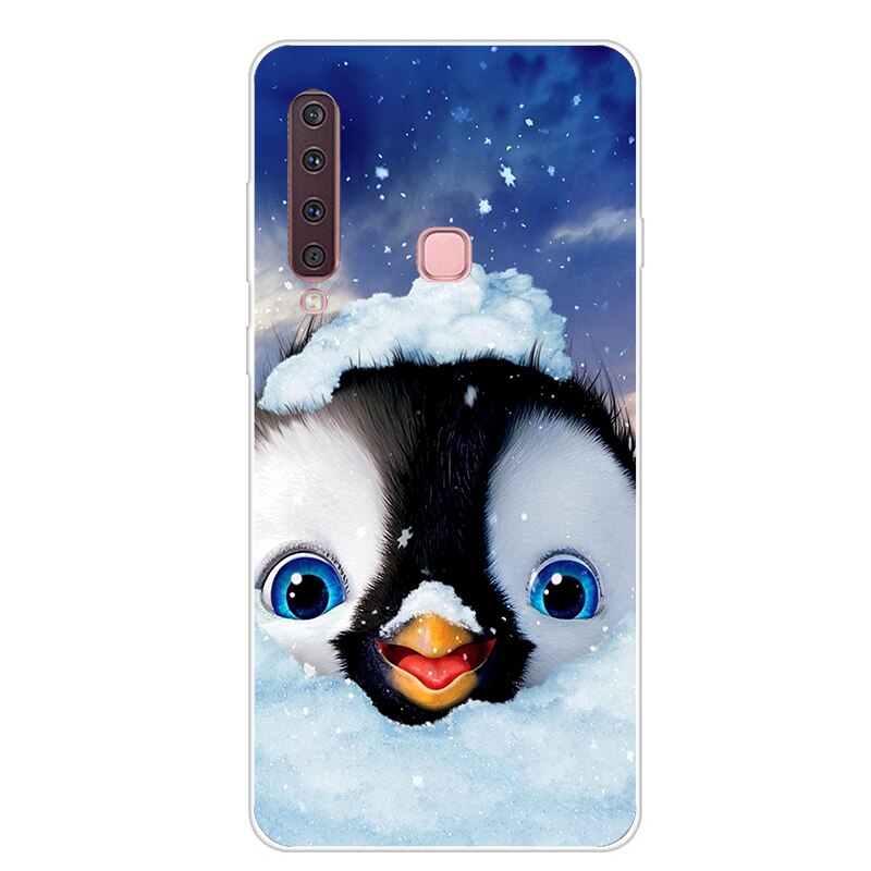 Case For Samsung Galaxy A9 2018 Coque Cute Cartoon SM-A920F Soft Silicone Phone Case For Samsung A9 A 9 2018 A920F Fundas Covers