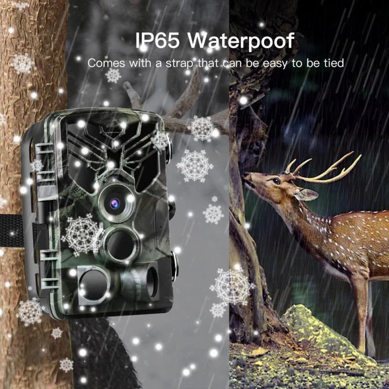 Practical Outdoor Hunting Camera Night Vision Wildlife Tracking Surveillance Camera Camera Wild Animal Detector Trail Camera