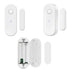 Tuya Smart WiFi Door Sensor Door Open / Closed Detectors Wifi Home Alarm Compatible With Alexa Google Home  Tuya APP