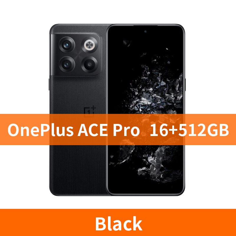 Global Rom OnePlus Ace Pro 5G Smartphone 150W Supervooc Charge 4800mAh 6.7'' Cellphones 120Hz AMOLED Display 50MP Triple Camera