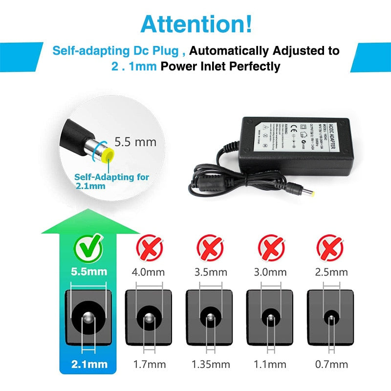 19V 3.42A Power Supply 5.5*2.5mm AC Adapter Charger for JBL Xtreme Xtreme 2 JBL Boombox Portable Wireless Speaker EU US UK AU