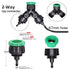 5-50m Bluetooth&Wifi-compatible Garden Watering Timer Green Drip Irrigation System Adjustable Sprinklers Phone Remote Controller