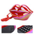 Lips Shape Landline Telephone Corded Phone Colorful Electroplating Phone Re-dial Function For Hotel