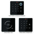 New Arrive Exquisite Design Zinc Backlight Fingerprint Keypad Standalone Metal for 12V Electric Access Control System Door Entry