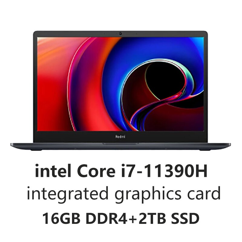 Xiaomi RedmiBook 15E 2023 Laptop intel Core i7-11390H 16G RAM 512G/1TB SSD Intel Iris Xe 15.6Inch Full HD Screen Mi Notebook PC