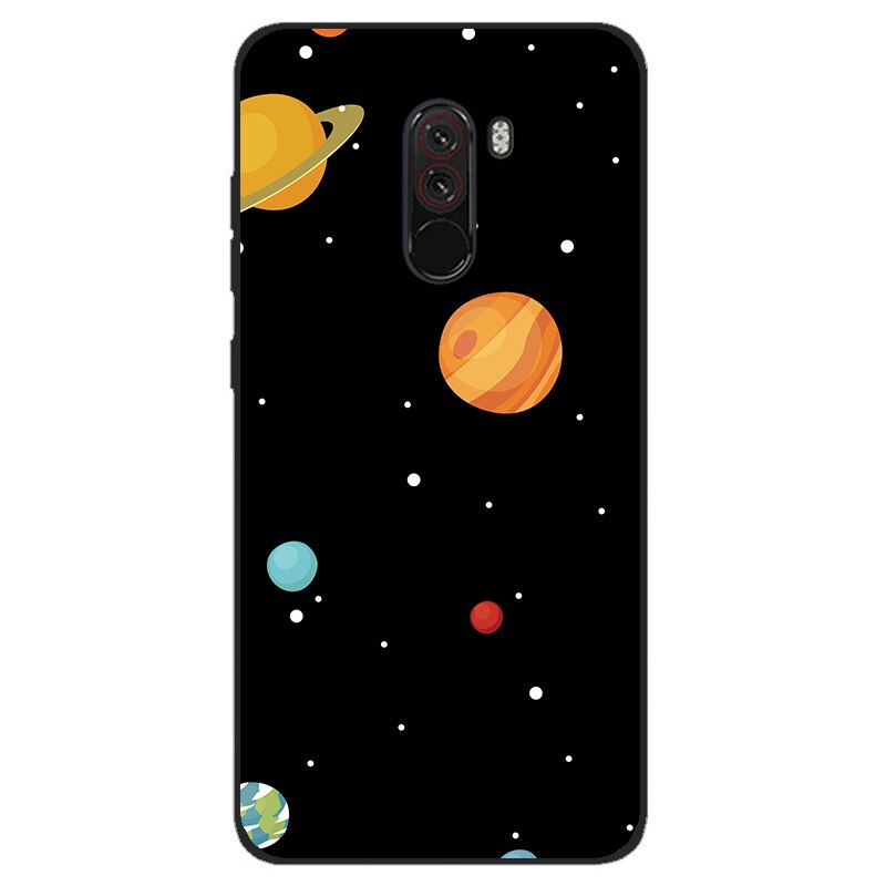 For xiaomi mi pocophone f1 Case Silicon Back Cover Phone Case for xiaomi poco F1 Cases Pocofone F1 6.18 inch Soft bumper coque