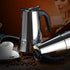 Stove Top Moka Coffee Pot Stainless Steel Filter Italian Espresso Coffee Maker Percolator Tool Mocha Cafetiere 100/200/300/450Ml