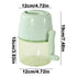 Ice Crusher Manual Portable Ice Shaver Chopper Automatic Press Snow Cone Summer Smoothie Maker Ice Block Breaking Slush Machine