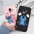 For Samsung Galaxy S9 S 9 Plus Camera Protect Soft Cover Silicone Cute Cartoon Lilo Stitch Phone Case Funda For Samsung S9+ Capa