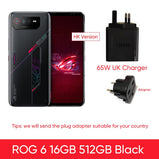 Global ROM ASUS ROG Phone 6 Multi-Language Snapdragon 8+Gen 1 6000mAh Battery 165Hz AMOLED ROG 6 5G Game Phone Google Play Store