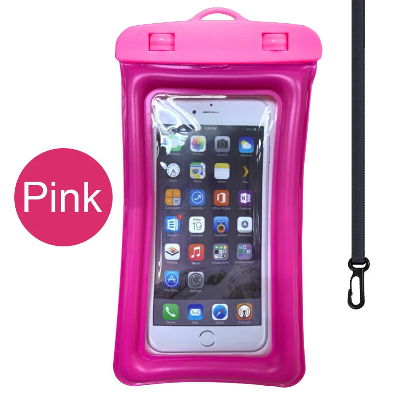 Waterproof Phone Case for Iphone Samsung Xiaomi Swimming Dry Bag Underwater Case Water Proof Bag Mobile Phone Coque Cover