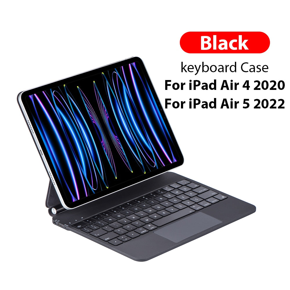 Keyboard Case For Ipad Pro 12.9 2022 11 12 9 6th Magnetic Funda For Ipad Air 5 4 10th Generation 10.9 5th 4th Gen 2021 Cover