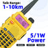 BaoFeng UV 5R Walkie-Talkie Portable FM cb Radio Stations Transceiver Wireless Set Dualband Long Range Two Way Radio For Hunting