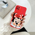 A12 4G Phone Case For Samsung Galaxy A12 M12 F12 4G Mickey Mouse Disney Soft Cover For Samsung A 12 4G F12 M12 4G Bumper Fundas