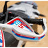 For BMW Motorcycle R1200GS R1250GS ADV R1250 R F700 GS F800GS Triple Black Handguard Shield Sticker Hand Guard Decal 40 Years GS