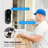Wireless Waterproof Doorbell Camera with HD Video, Night Vision & Voice Change - Smart Home Security System Monitor Smart Life