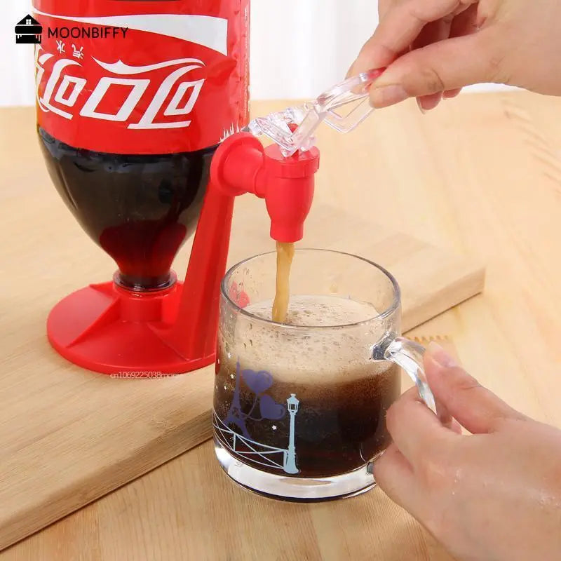 Soda Dispenser Bottle Novelty Saver Lemonade Coke Inverted Carbonated Beverage Upside Down Drinking Water Dispense Machine Bar