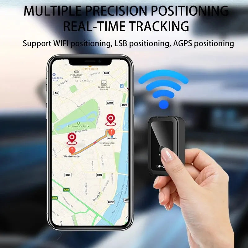 Smart Mini Gf22 GPS Real Time Car Voice Tracker Anti-lost Control Device Locator Anti-lost Device Mini Precisionpositioningtool