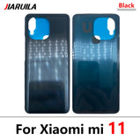 New Housing Battery Cover Repair Replace Back Door Rear Case With Adhesive For Xiaomi Mi 11T / Mi 11 / Mi 12 Pro With LOGO