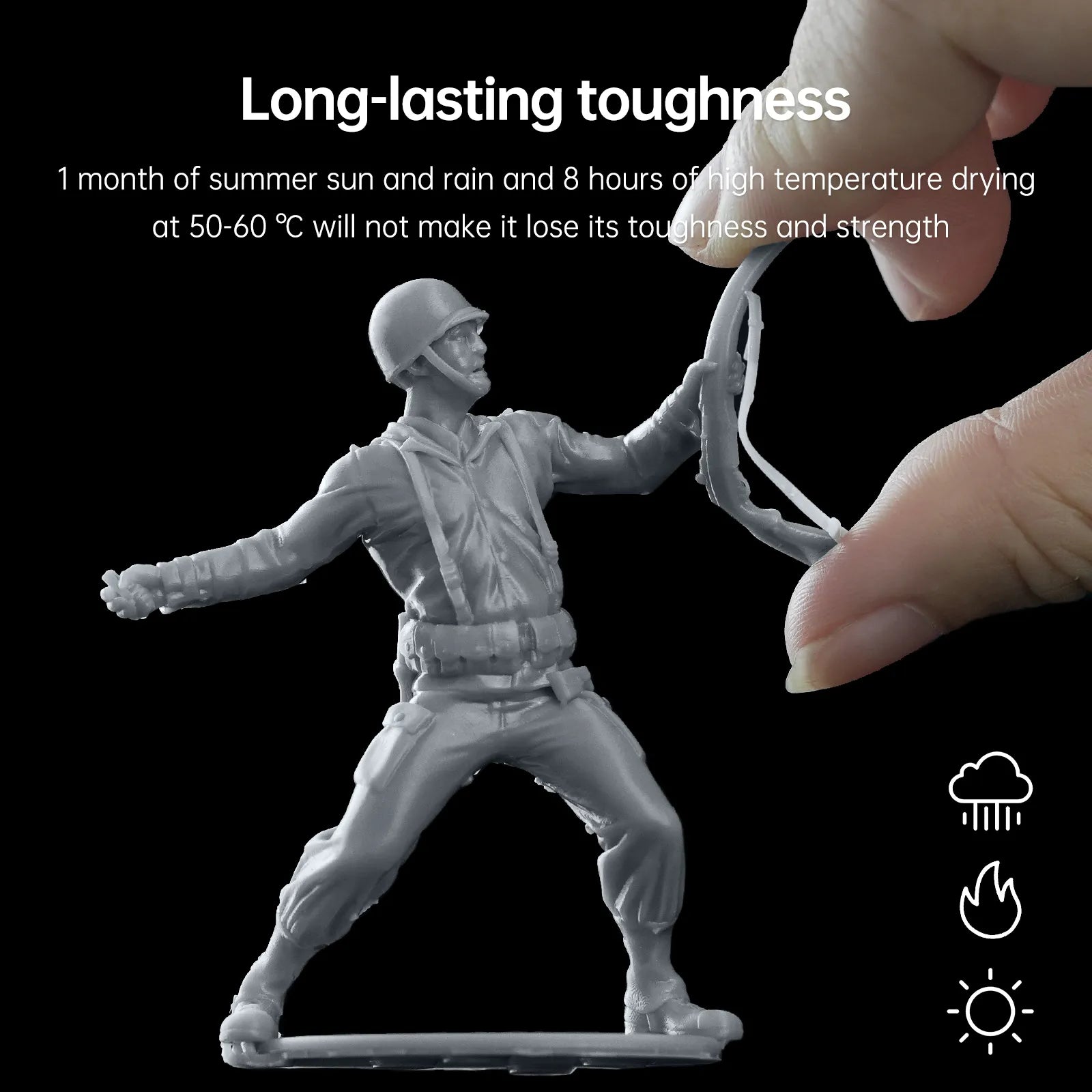 RESIONE TH72 1K 3D Resin Long-lasting Tough 3d Printer UV Resin For Elegoo Anycubic Resin 3d Photon Resin Photopolymer resin