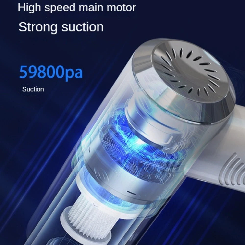 Xiaomi's New Handheld Car Vacuum Cleaner Portable Wireless Mite Remover Home Car Dual-purpose Cleaner