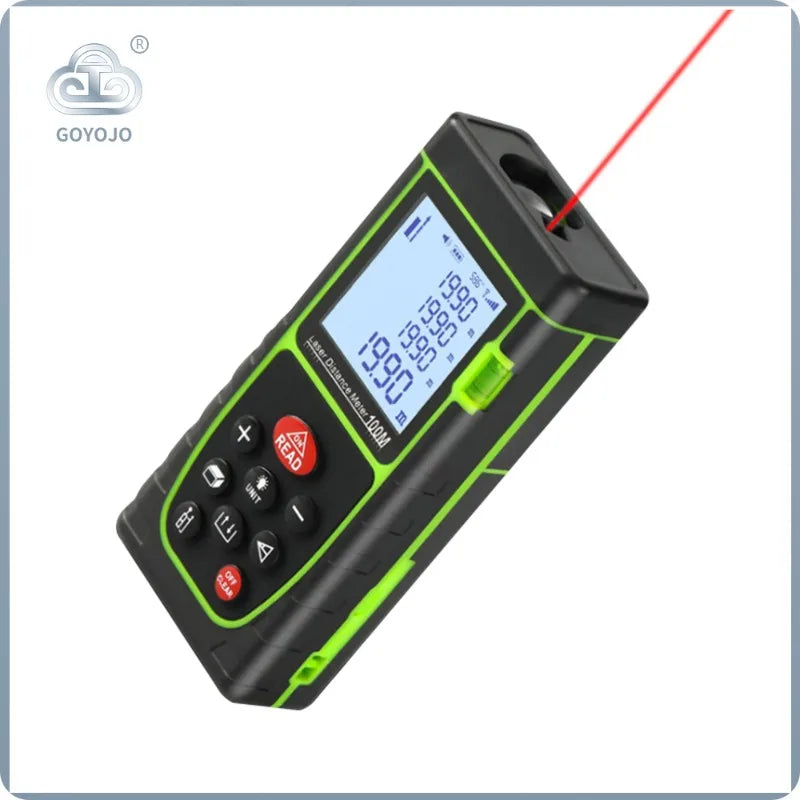 Laser Distance Meter 40M 60M 80M 100M  No Battery Rangefinder  Tape Range Finder Build Measure Device Ruler Test Tool