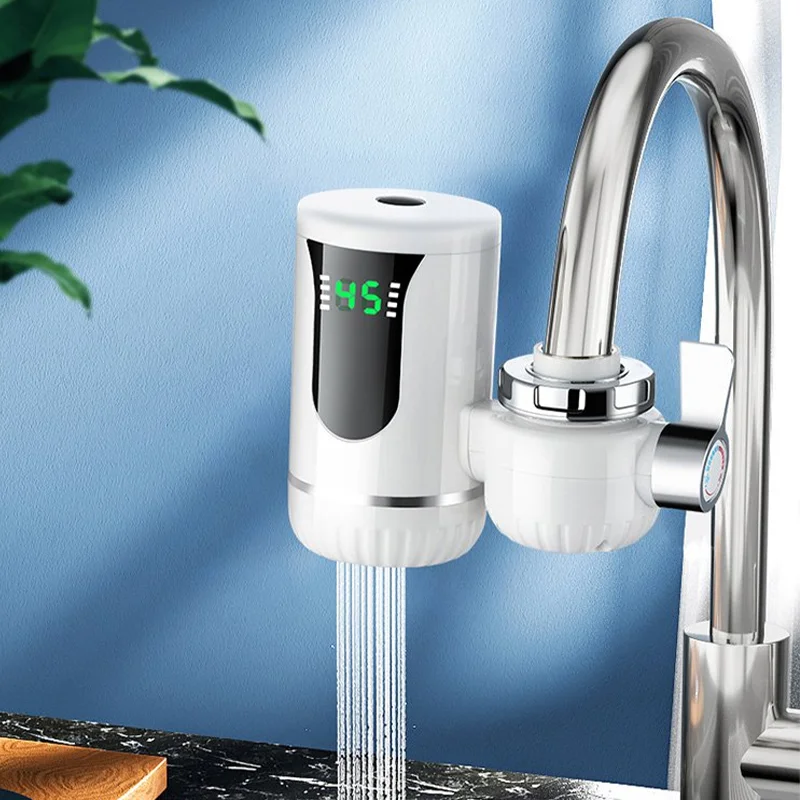 Hot Water Tap Instant Tankless Electric Hot Water Heater Faucet Kitchen Instant Heating Tap Water Heater Bathroom Accessories