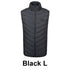 Unisex Electric Heating Gilet USB Charging 11 Areas Heated Electric Heated Jacket 3 Temperature Mode Cotton for Men Women