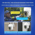 DBIT Wifi Survalance Camera A13 Security Protection IP Camera 1080P 360° Panorama Night Vision Intercom Camcorder